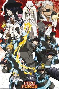 ABYStyle GBeye Fire Force Key Art Season 2 Poster 61x91,5cm