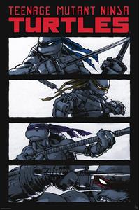 ABYStyle GBeye TMNT Comics Black & White Poster 61x91,5cm
