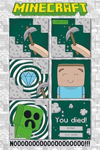 ABYStyle GBeye Minecraft One Last Diamond Poster 61x91,5cm