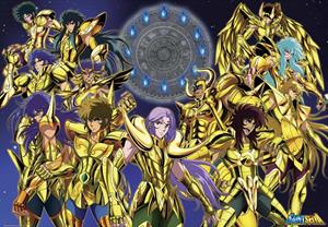ABYStyle Saint Seiya Gold Saints nr 1 Poster 91,5x61cm
