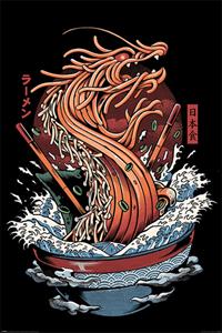 Pyramid Ilustrata Dragon Ramen Poster 61x91,5cm