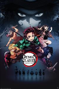 ABYStyle GBEye Demon Slayer Group Poster 61x91,5cm