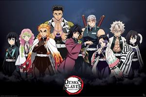 ABYstyle Poster Demon Slayer Pillars 91,5x61cm
