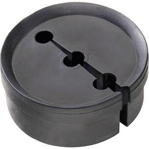 Wiska 10104447 GFD 16/01/050 Dichteinsatz schlagfest, mit Zugentlastung M16 Kunststoff Schwarz (RAL