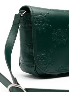 Gucci Kids Schoudertas met logo-reliëf - Groen
