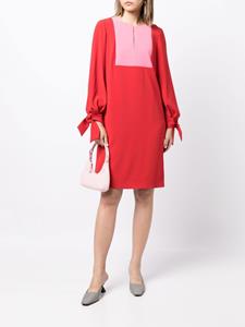 Paule Ka Shiftjurk met colourblocking - Rood