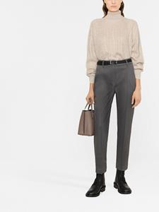 Brunello Cucinelli Cropped plooibroek - Grijs