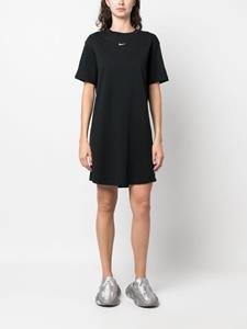 Nike Jurk met geborduurd logo - Zwart