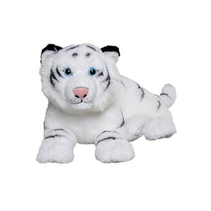 Nature Planet Pluche Witte Tijger knuffeldier van cm -