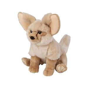 Nature Planet Pluche Fennec woestijnvos knuffel van 30 cm -