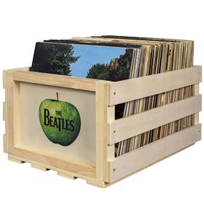 Fiftiesstore Crosley Vinyl Opslagkrat - The Beatles Appel-logo