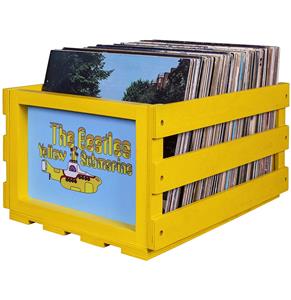 Fiftiesstore Crosley Vinyl Opslagkrat - The Beatles Yellow Submarine