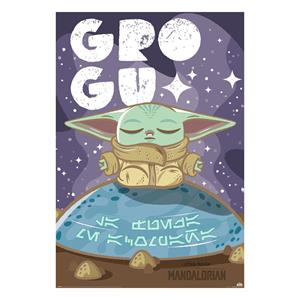 Pyramid International Star Wars: The Mandalorian Poster Pack Grogu Cuteness 61 x 91 cm (4)