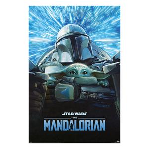 Pyramid International Star Wars: The Mandalorian Poster Pack Lightspeed 61 x 91 cm (4)
