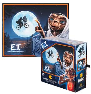 E.T. the Extra-Terrestrial: 40th Anniversary - Over the Moon 1000 Stukjes Puzzel