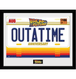 Back to the Future: 35th Anniversary Outatime 30 x 40 cm Collector Afdruk