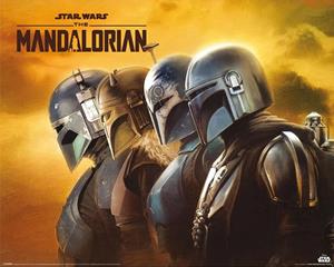 Pyramid Poster The Mandalorian S3 Creed 50x40cm