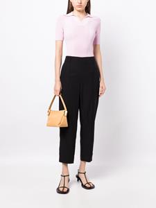Vince Cropped plooibroek - Zwart