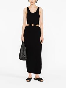 Nanushka cut-out terrycloth dress - Zwart