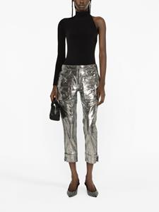 ISABEL MARANT Metallic broek - Zilver