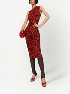 Dolce & Gabbana Asymmetrische jurk - Rood