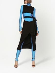 Dolce & Gabbana Jurk met ceintuur - Zwart