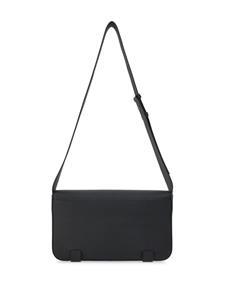 Ferragamo Leren messengertas - Zwart