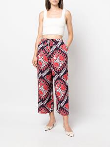 Valentino Broek met print - Rood