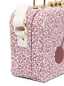 Tas met kersenprint - Rood