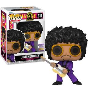 Fiftiesstore Funko Pop! Rocks: Jimi Hendrix - Paars Pak (2023 Summer Convention) - Gelimiteerde Editie