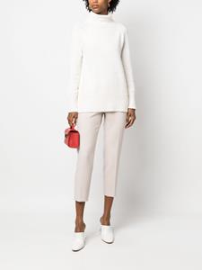 Peserico cropped tailored trousers - Beige