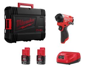 Milwaukee M12 FID2-202X | M12 FUEL 1/4" Compacte hex Accu Slagschroevendraaier - 4933479877 - 4933479877