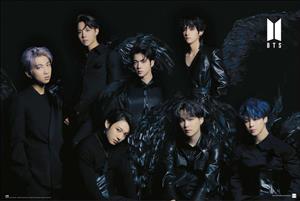 Grupo Erik Poster BTS Black Wings 91,5x61cm