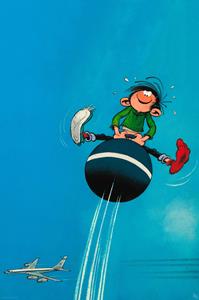 ABYstyle Poster Gaston Jumping Balloon 61x91,5cm