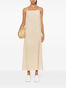 Uma Wang low-back sleeveless slip dress - Beige