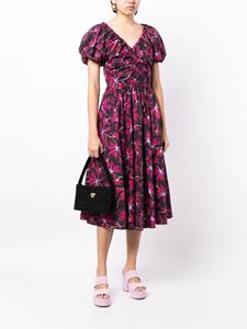 Ulla Johnson Cecile floral-print dress - Zwart