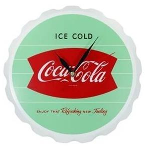 Fiftiesstore Coca-Cola Fishtail Klok