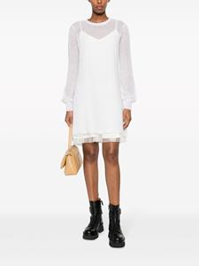 TWINSET bow-detail dress - Wit
