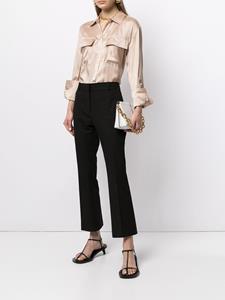FRAME Cropped pantalon - Zwart