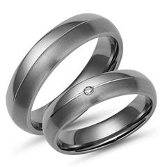 Unique Trouwringen Titanium Trouwringen Diamant Graveren