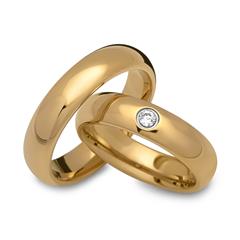 Unique Goud Vergulde Wolfraam Trouwringen 5mm