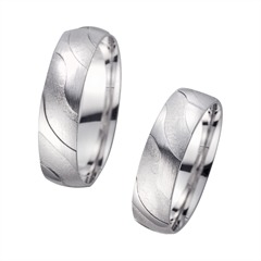 Unique Trouwringen Witgoud Breedte 5,5 mm