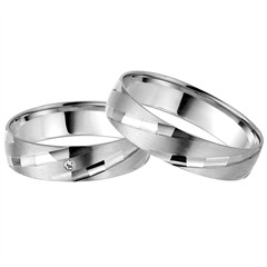 Rauschmayer Trouwringen Witgoud 5mm
