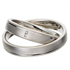 Rauschmayer Trouwringen Witgoud 4mm