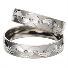Rauschmayer Trouwringen Witgoud 5mm