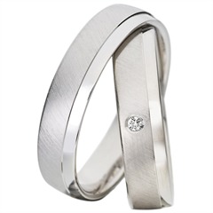 Rauschmayer Trouwringen Witgoud 5mm