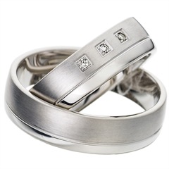 Rauschmayer Trouwringen Witgoud 6mm