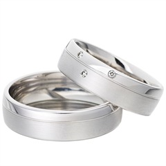 Rauschmayer Trouwringen Witgoud 6mm