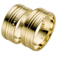 Rauschmayer Trouwringen Geelgoud 8mm