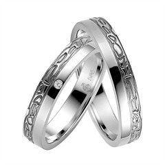 Rauschmayer Trouwringen Witgoud 4mm